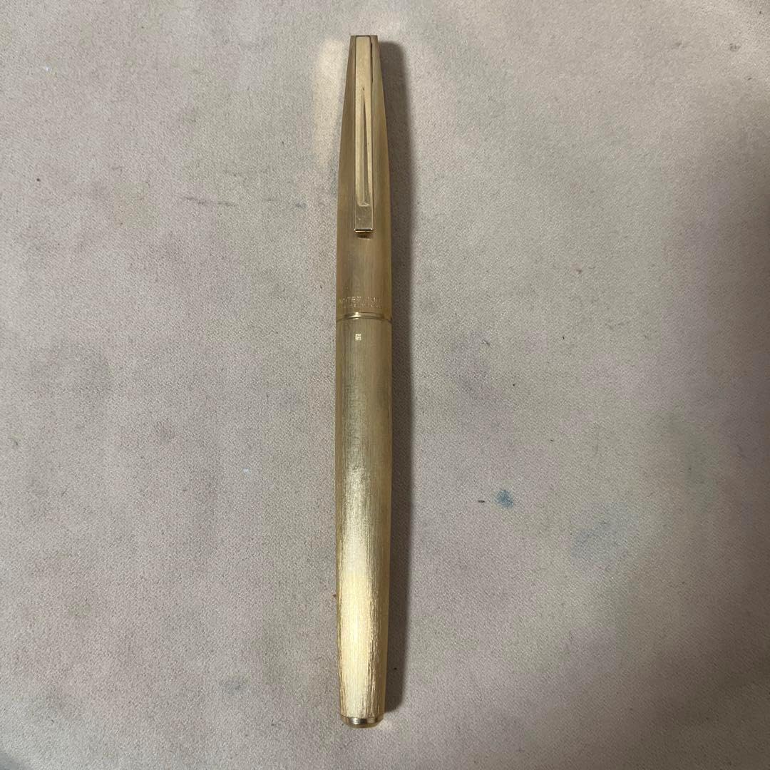 開運】 未使用 万年筆 モンブラン ノブレス 1147 585 インク6本付 開運